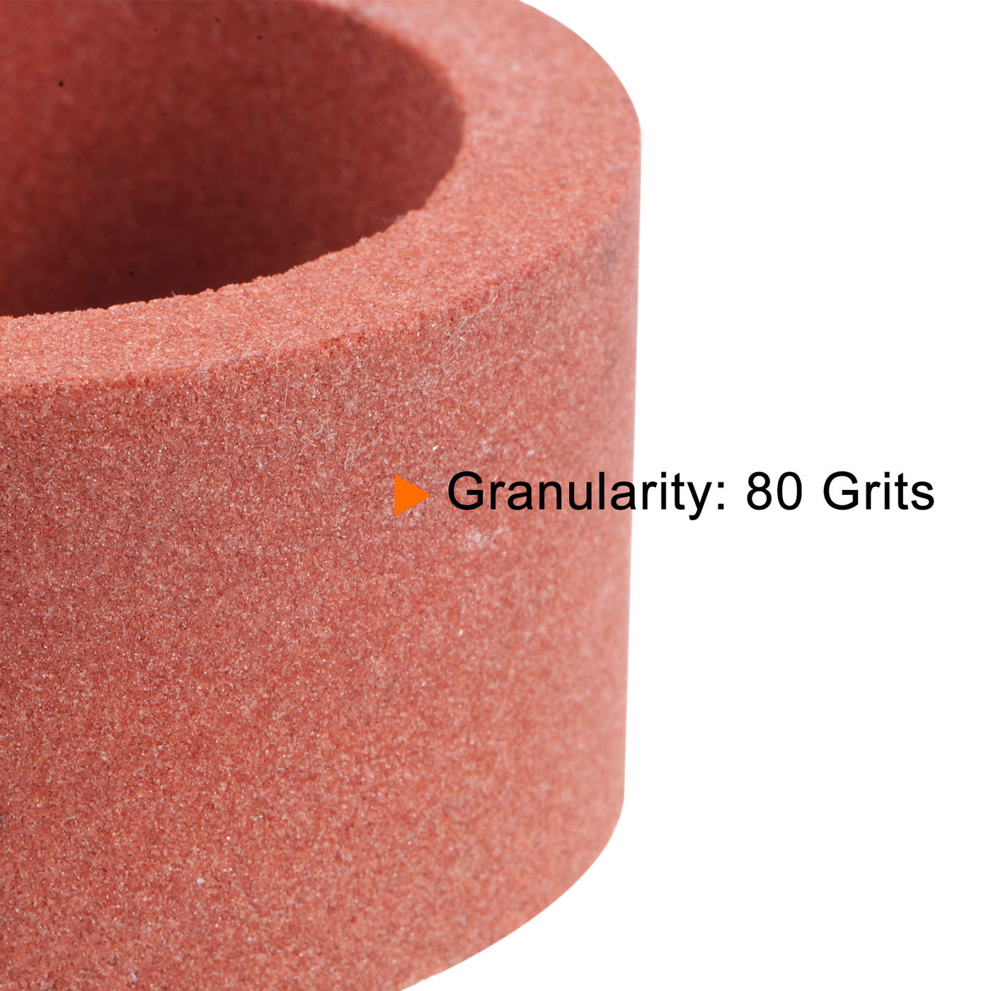 Harfington Grinding Wheel 3" 80 Grit Aluminum Oxide Cup Abrasive Wheel, White Corundum