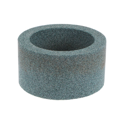 Harfington Cup Grinding Wheel Silicon Carbide Cup Abrasive Wheel Green Aluminum Oxide for Knife Sharpening Machine Abrasive Tool