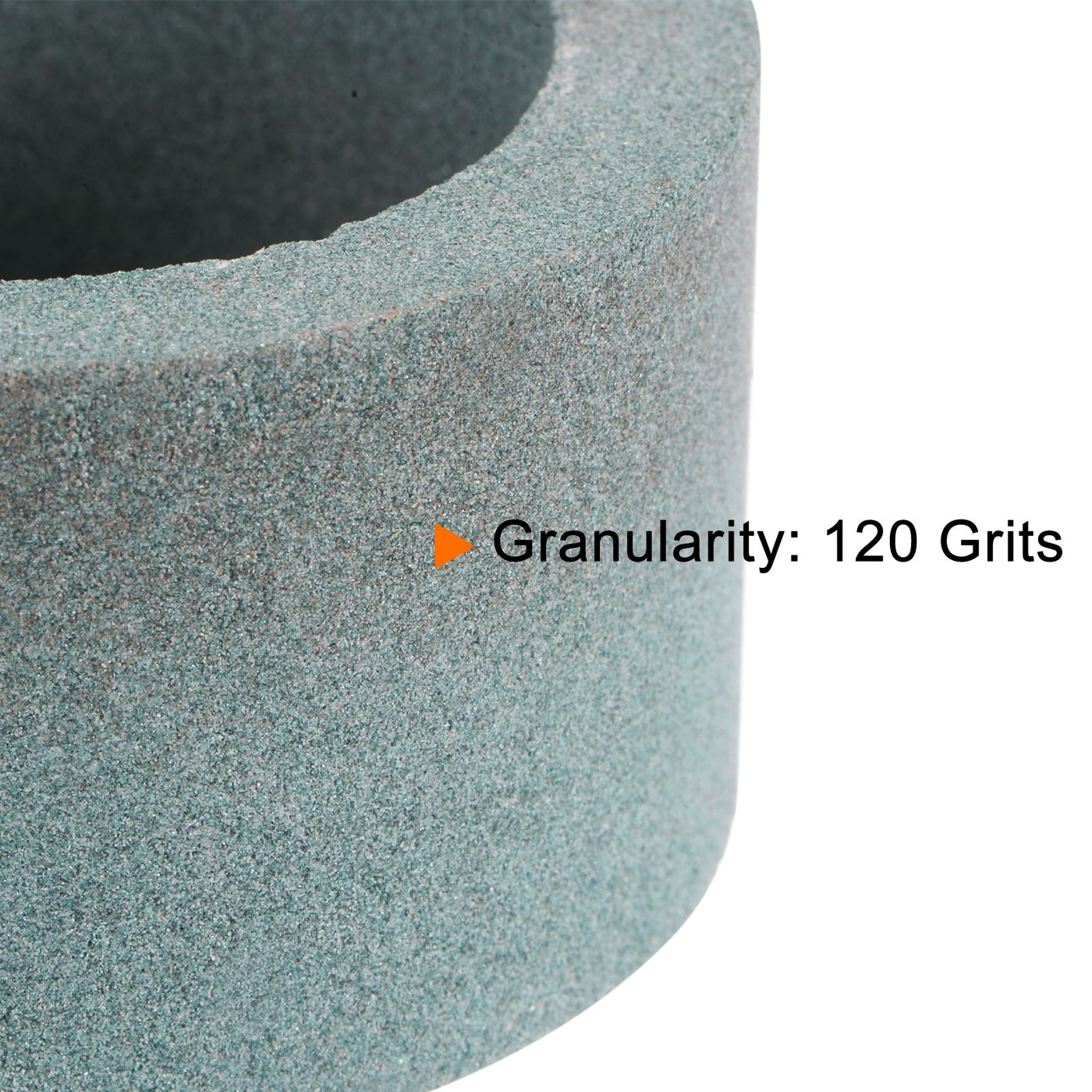 Harfington Cup Grinding Wheel Silicon Carbide Cup Abrasive Wheel Green Aluminum Oxide for Knife Sharpening Machine Abrasive Tool