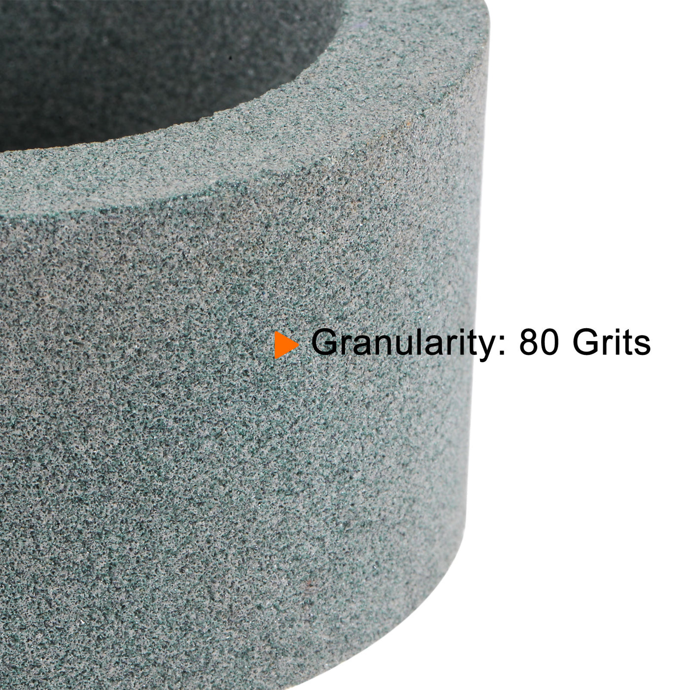 Harfington Cup Grinding Wheel, Silicon Carbide Cup Abrasive Wheel Green Aluminum Oxide for Knife Sharpening Machine Abrasive Tool