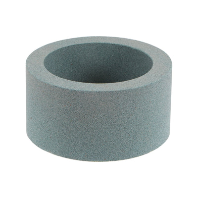 Harfington Cup Grinding Wheel, Silicon Carbide Cup Abrasive Wheel Green Aluminum Oxide for Knife Sharpening Machine Abrasive Tool