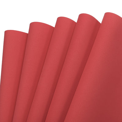 Harfington EVA Foam Sheets Red 19.7 Inch x 17.7 Inch 0.8mm Thick Crafts Foam Sheets for Costumes, Arts and Crafts Projects Pack of 10