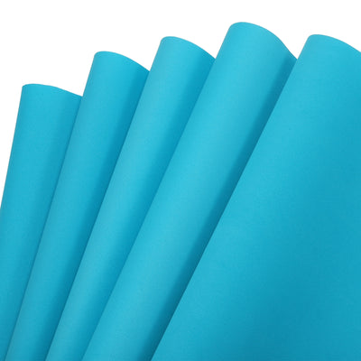 Harfington EVA Foam Sheets Lake Blue 19.7 Inch x 17.7 Inch 0.8mm Thick Crafts Sheets 10Pcs