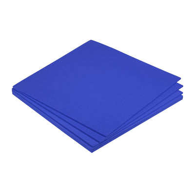 Harfington EVA Foam Sheets Blue 9.8 Inch x 9.8 Inch 3mm Thick Crafts Foam Sheets Pack of 6