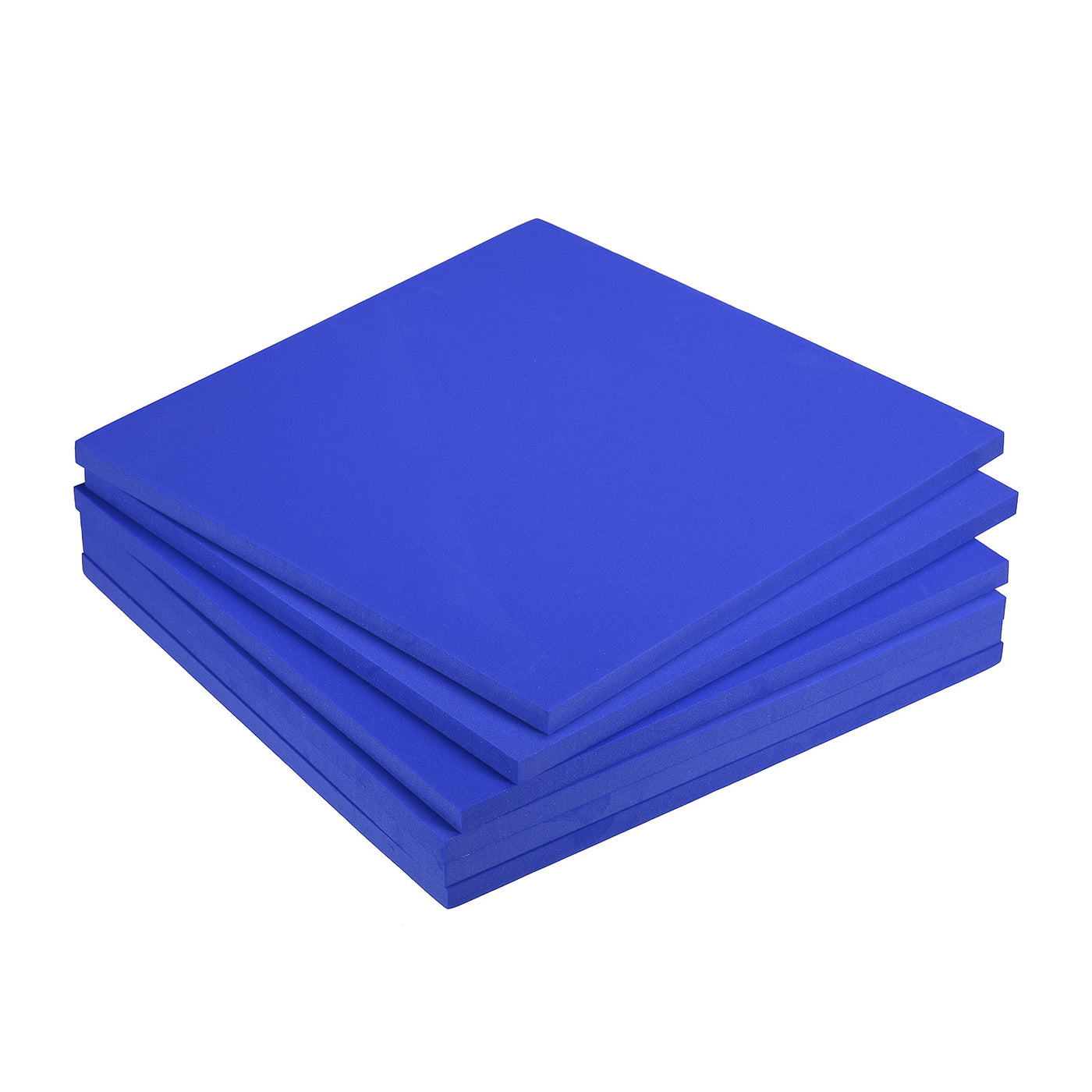 Harfington EVA Foam Sheets Blue 9.8 Inch x 9.8 Inch 10mm Thick Crafts Foam Sheets Pack of 6