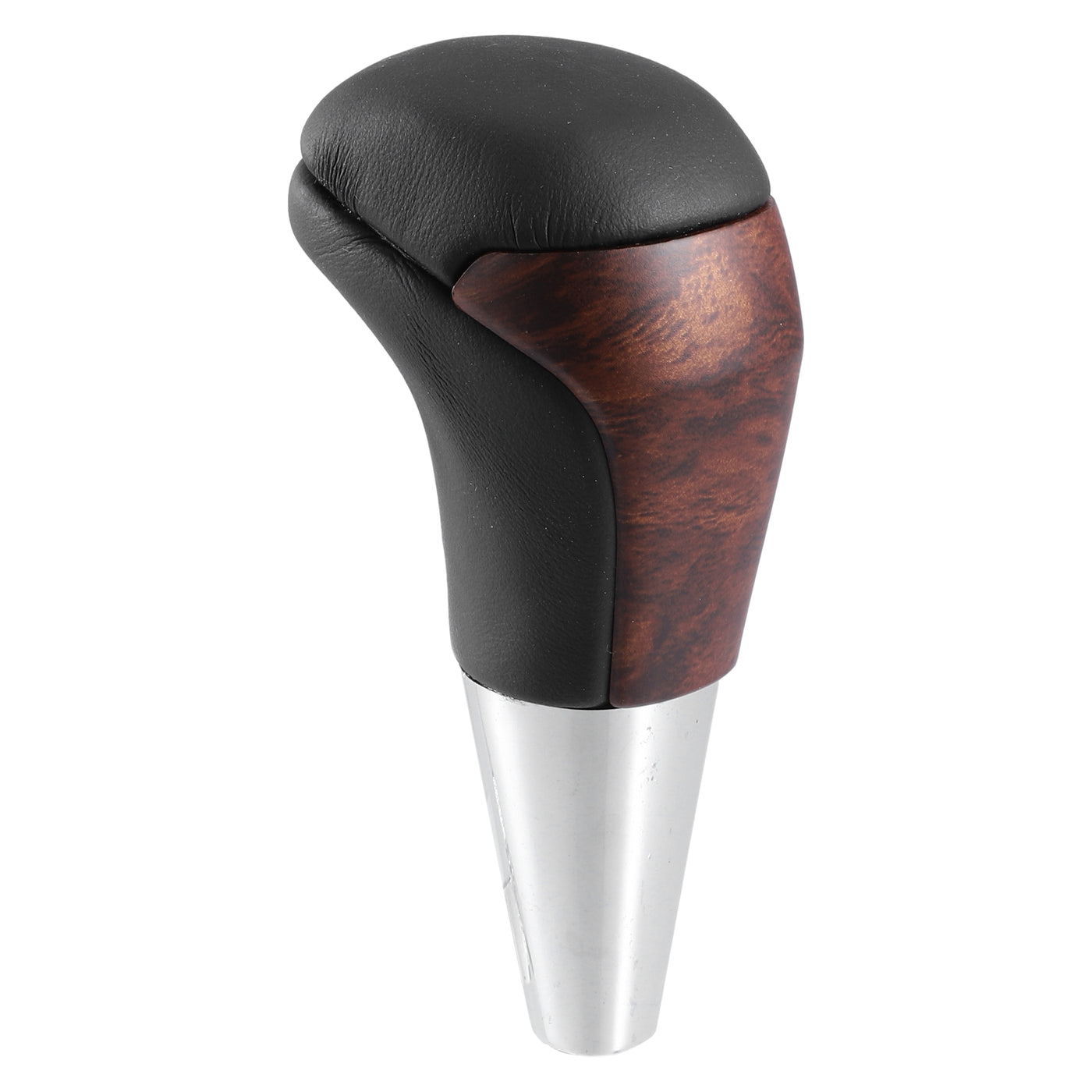 A ABSOPRO Automatic Transmission Gear Shift Knob for Toyota 4Runner 2003-2021 for Toyota Avalon 2007-2017 Black Gold Tone Wood Pattern