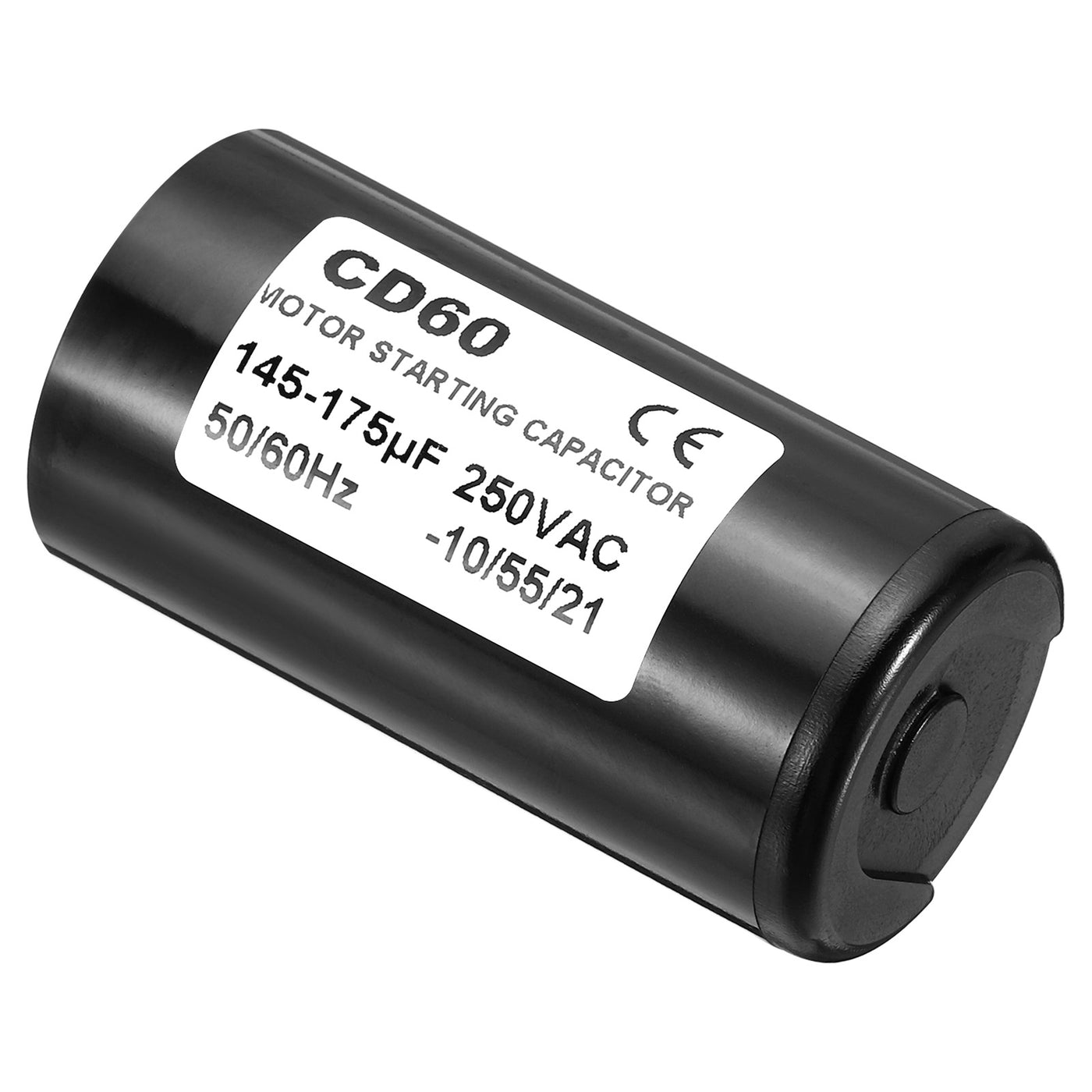 Harfington Motor Start Capacitor, 145-175uF/Mfd 250VAC 50/60Hz CD60 Run Capacitor Motor Starting Capacitor for Electric Motor Starts Running