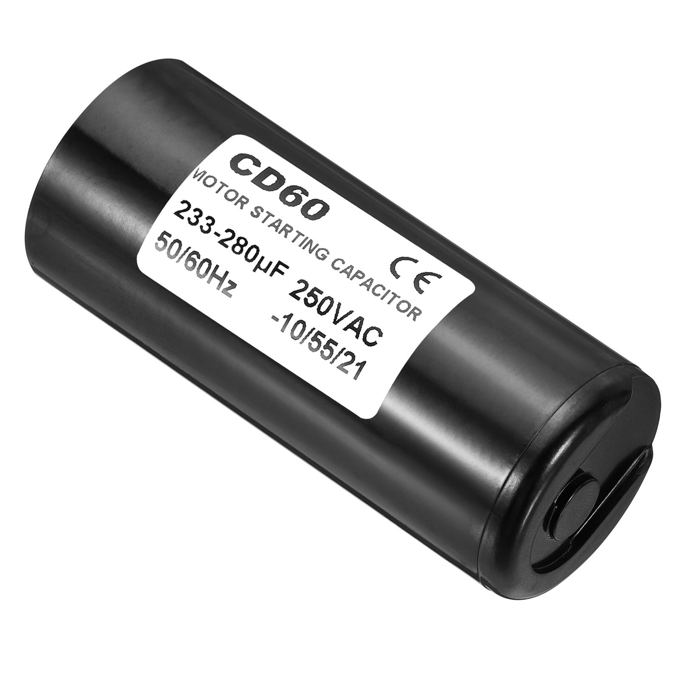 Harfington Motor Start Capacitor, 233-280uF/Mfd 250VAC 50/60Hz CD60 Run Capacitor Motor Starting Capacitor for Electric Motor Starts Running