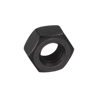 Harfington Uxcell Black Oxide Hexagon Nut for Screw Bolt