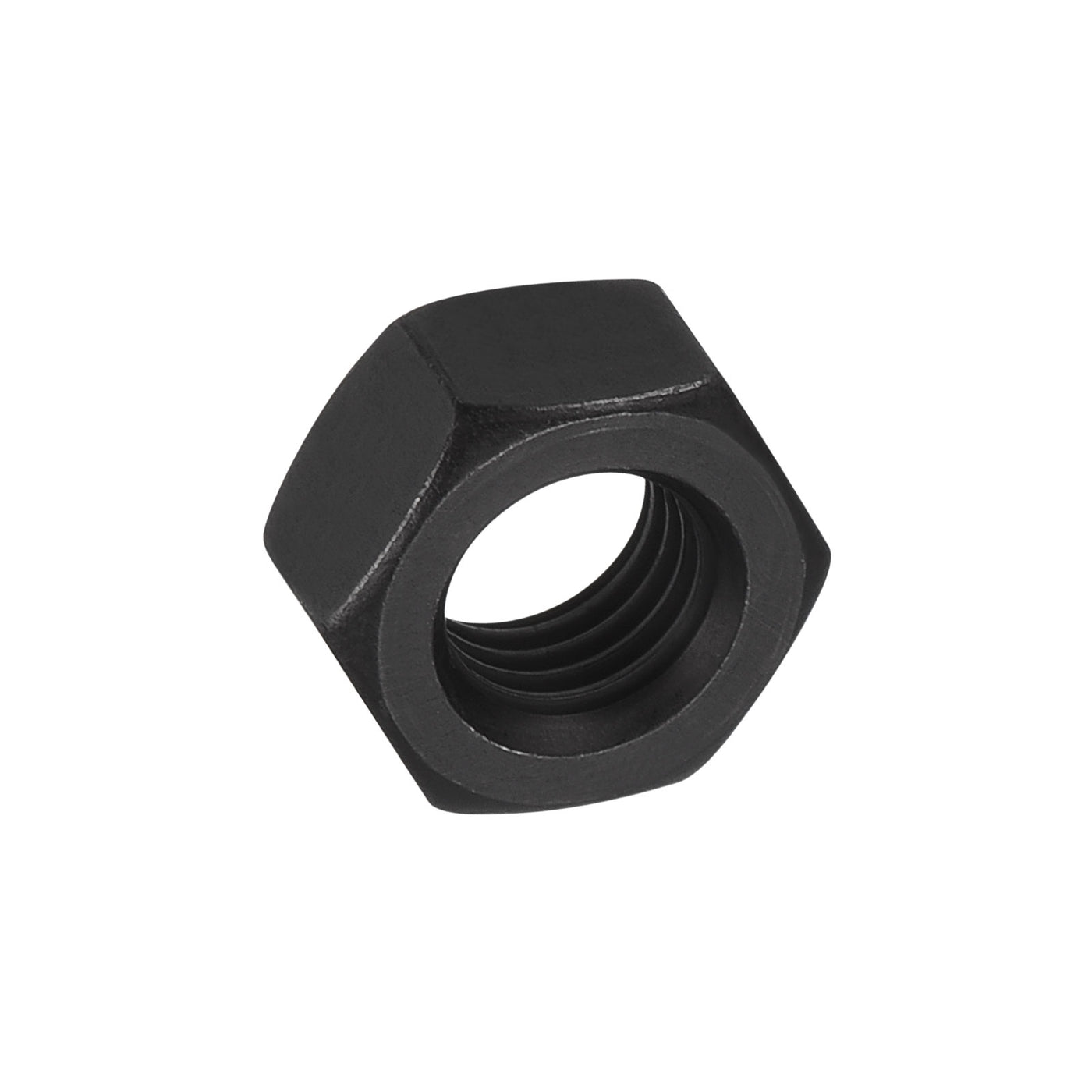 uxcell Uxcell Black Oxide Hexagon Nut for Screw Bolt