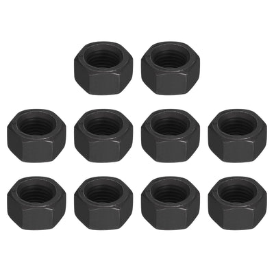 Harfington Uxcell Black Oxide Hexagon Nut for Screw Bolt