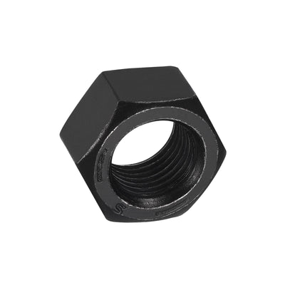 Harfington Uxcell Black Oxide Hexagon Nut for Screw Bolt