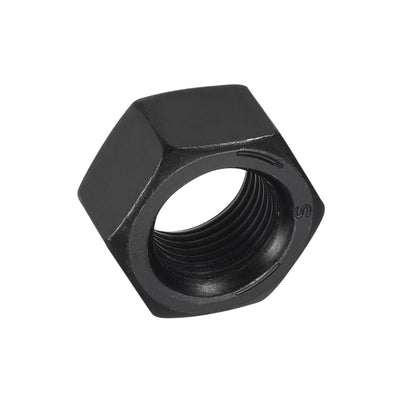 Harfington Uxcell Black Oxide Hexagon Nut for Screw Bolt