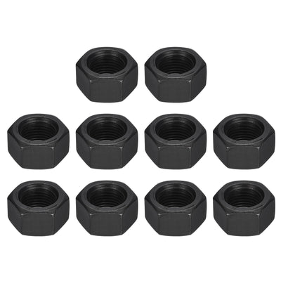 Harfington Uxcell Black Oxide Hexagon Nut for Screw Bolt