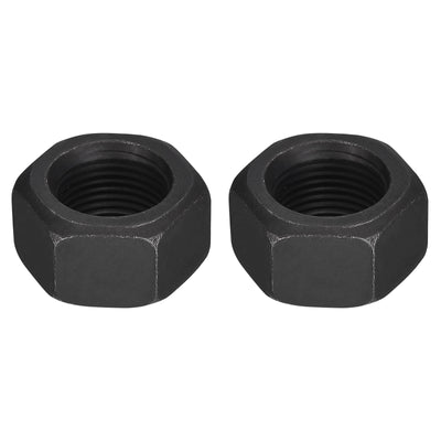 Harfington Uxcell Black Oxide Hexagon Nut for Screw Bolt