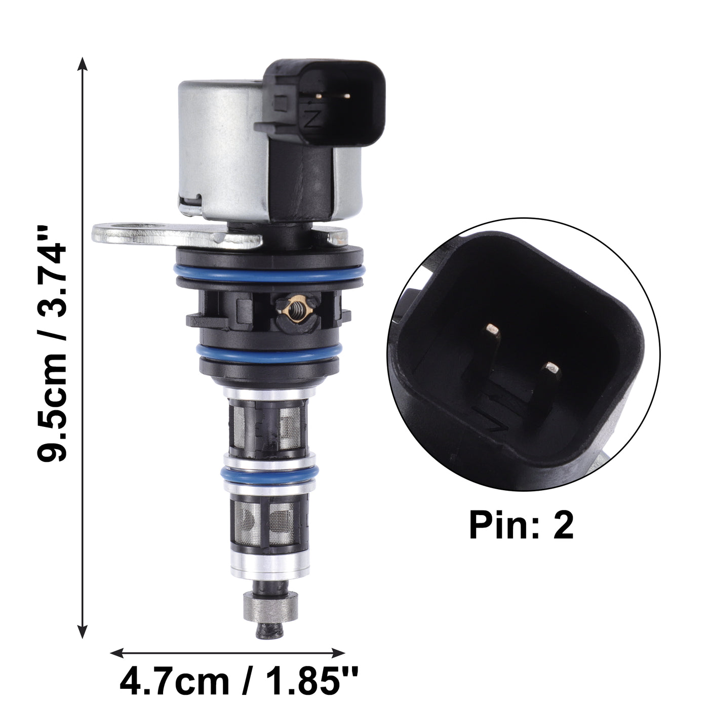 ACROPIX Engine Cylinder Deactivation Solenoid Multiple Replacement Fit for Ram 1500 5.7L 2006-2009 No.53032152AC - Pack of 1