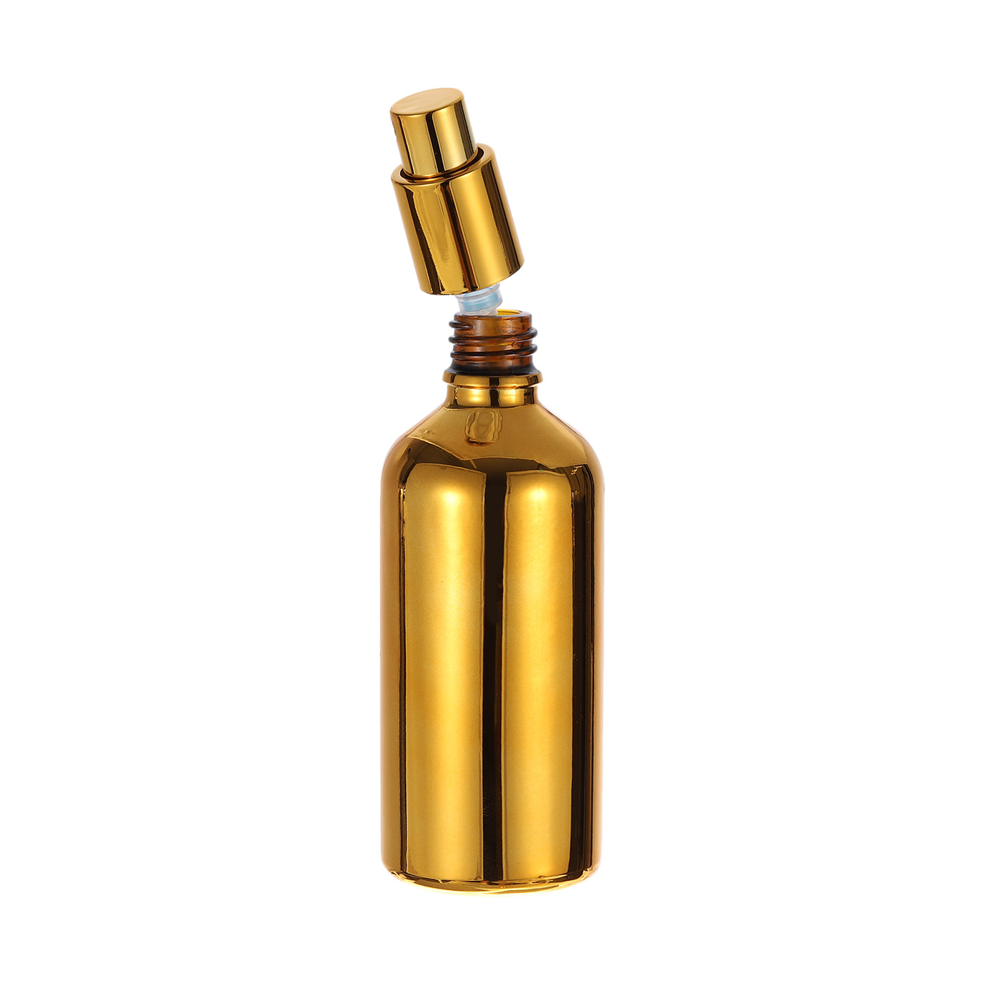 uxcell Uxcell Cocktail Sprayer, 2pcs 100ml Glass Martini Vermouth Spray, Gold Tone