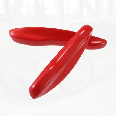 Harfington Car Remote Key Cover Case Fit for Porsche Cayenne 911 - Pack of 2 Red