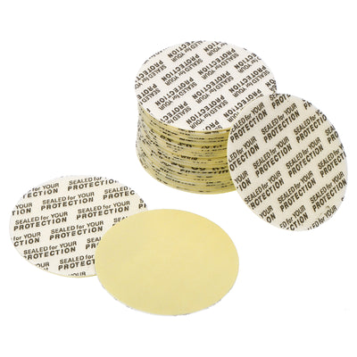 Harfington Foam Lid Liner, Foam Resistant Tamper Pressure Sensitive Seal with Dustproof Paper Back for Bottle Cap Liners