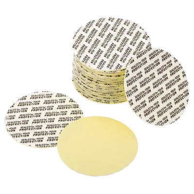 Harfington Foam Lid Liner, Foam Resistant Tamper Pressure Sensitive Seal with Dustproof Paper Back for Bottle Cap