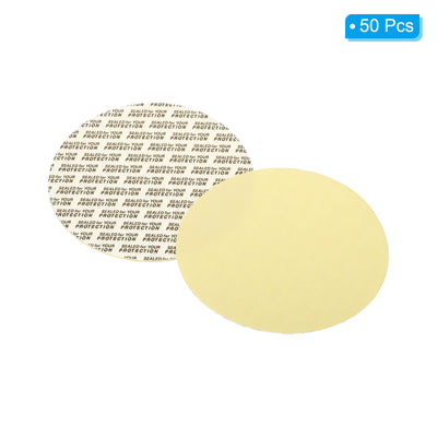 Harfington Foam Lid Liner, Foam Resistant Tamper Pressure Sensitive Seal with Dustproof Paper Back for Bottle Cap Liners