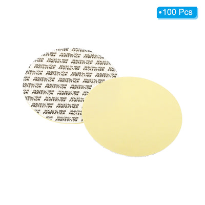 Harfington Foam Lid Liner, Foam Resistant Tamper Pressure Sensitive Seal with Dustproof Paper Back for Bottle Cap Liners Seals