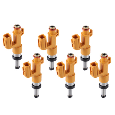 Harfington Car Fuel Injector Nozzle Replacement Fit for Toyota Avalon 3.5L 2019-2020 No.23209-09330 - Pack of 6