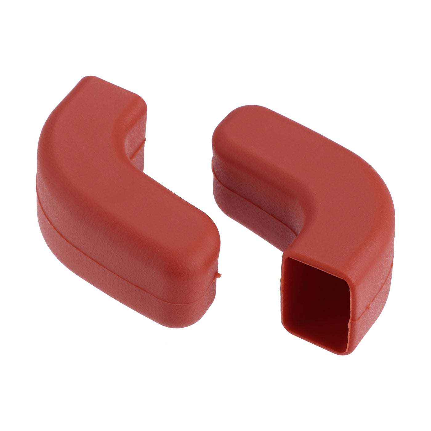 ACROPIX Car Front Bumper Tow Hook Protective Cover Fit for Jeep Wrangler JK JL 2007-2022 - Pack of 2 Red