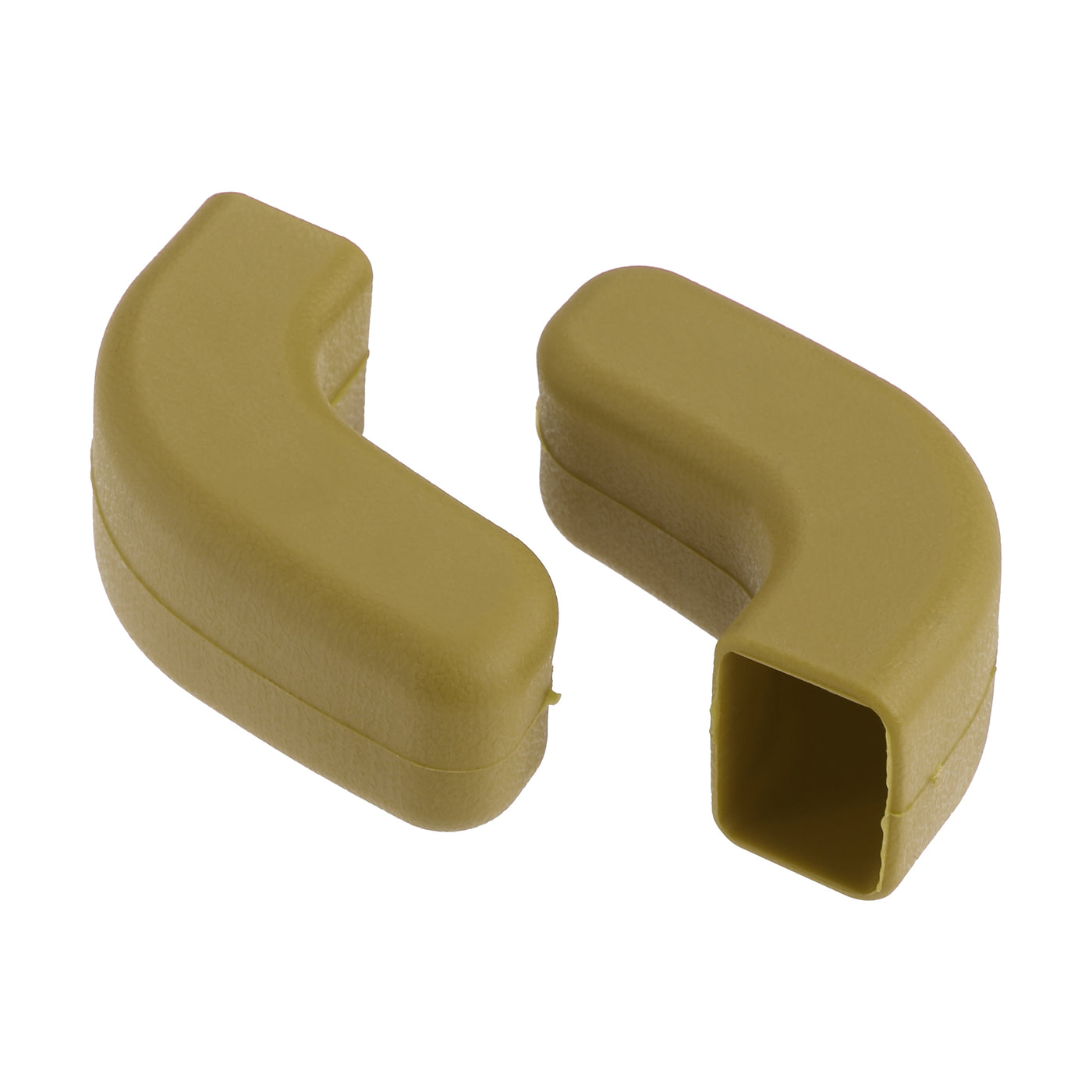 ACROPIX Car Front Bumper Tow Hook Protective Cover Fit for Jeep Wrangler JK JL 2007-2022 - Pack of 2 Beige