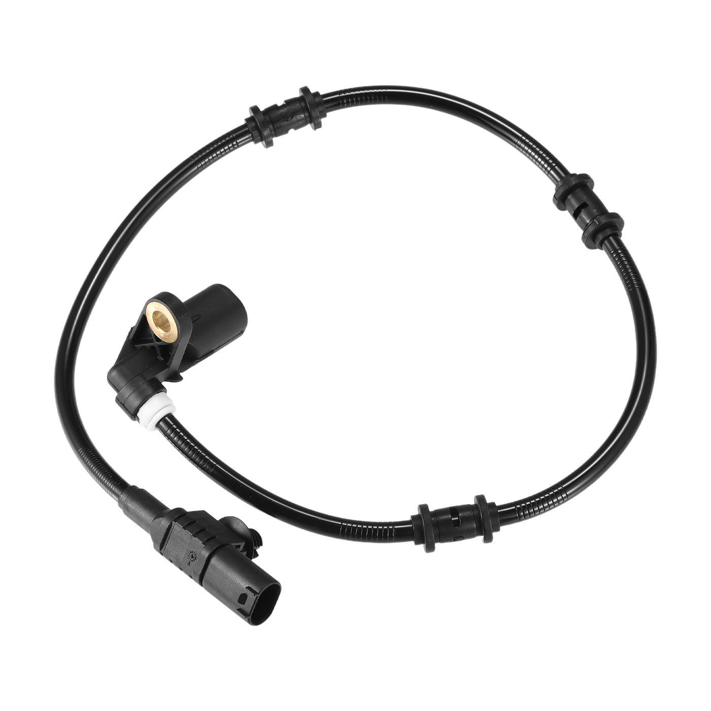 Motoforti Rear Left ABS Sensor, Wheel Speed Sensor, for Mercedes-Benz ML320 1998-2003, Plastic,1635401017 A1635401017, Black