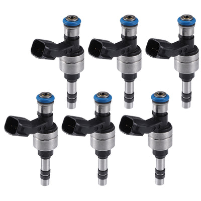 Harfington Car Fuel Injector Nozzle Replacement for Cadillac ATS 3.6L 2013-2016 No.12634123 - Pack of 6