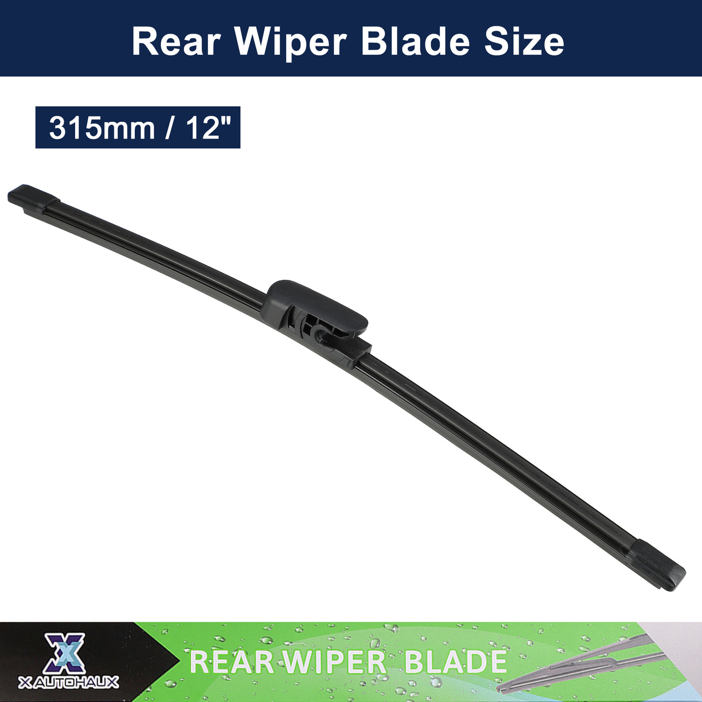 X AUTOHAUX Rear Windshield Wiper Blade Replacement for Kia Ceed 2013-2018 for Kia Ceed Sporty Wagon 2012-2018