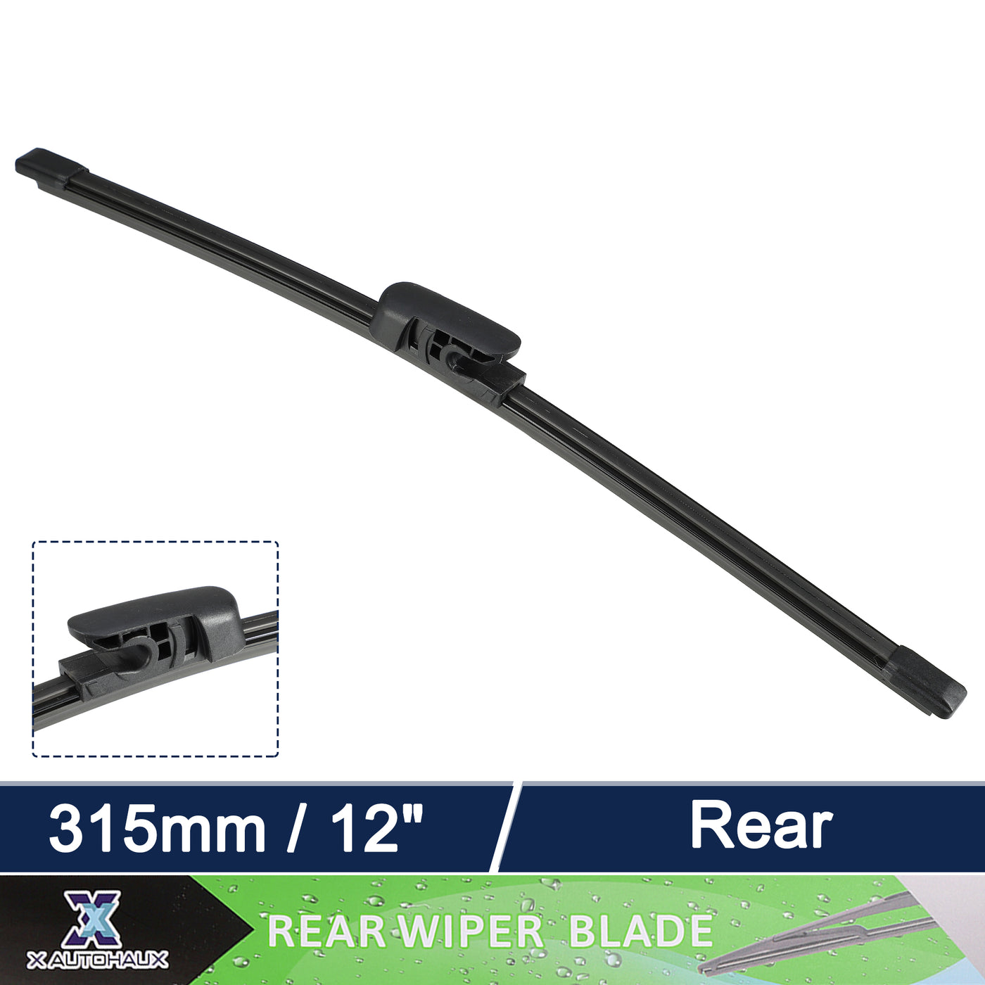 X AUTOHAUX Rear Windshield Wiper Blade Replacement for Kia Ceed 2013-2018 for Kia Ceed Sporty Wagon 2012-2018