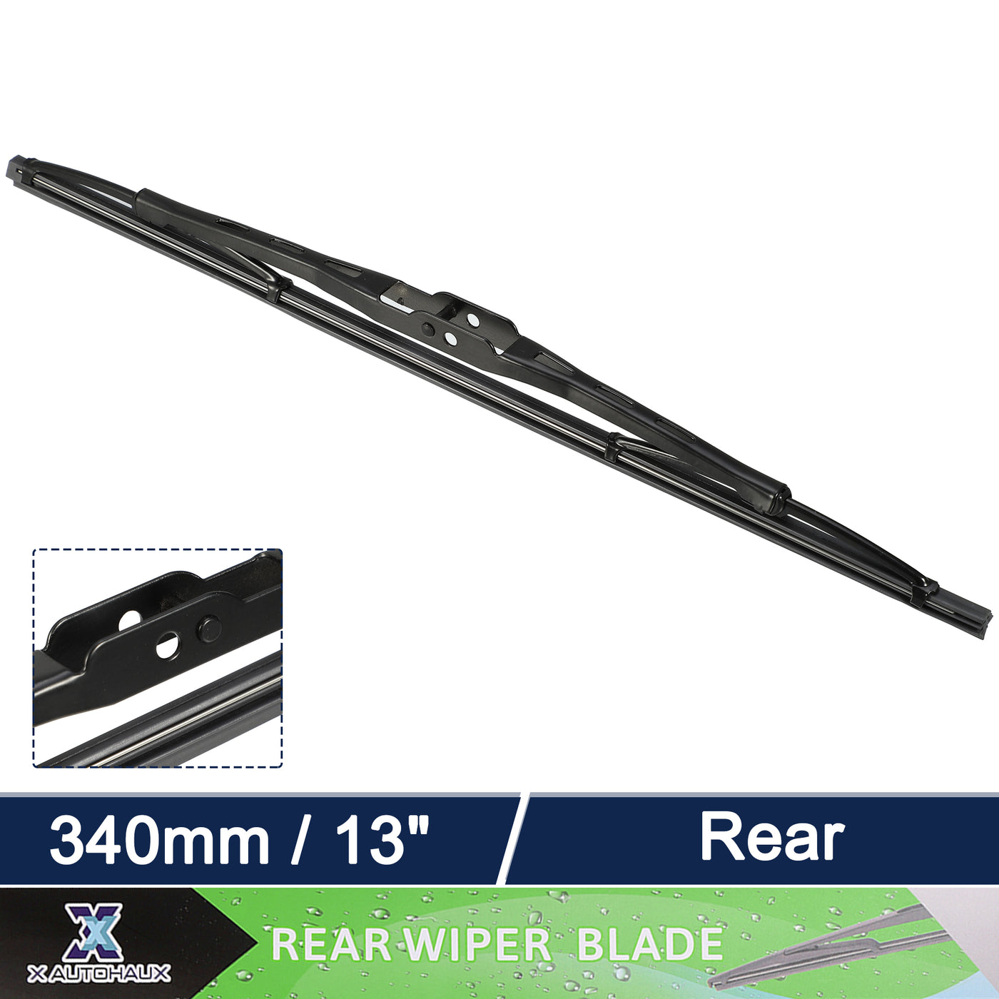 X AUTOHAUX Rear Windshield Wiper Blade Replacement for Audi A3 2003-2013 for Audi S3 2006-2013 for Audi A4 Avant 2001-2008