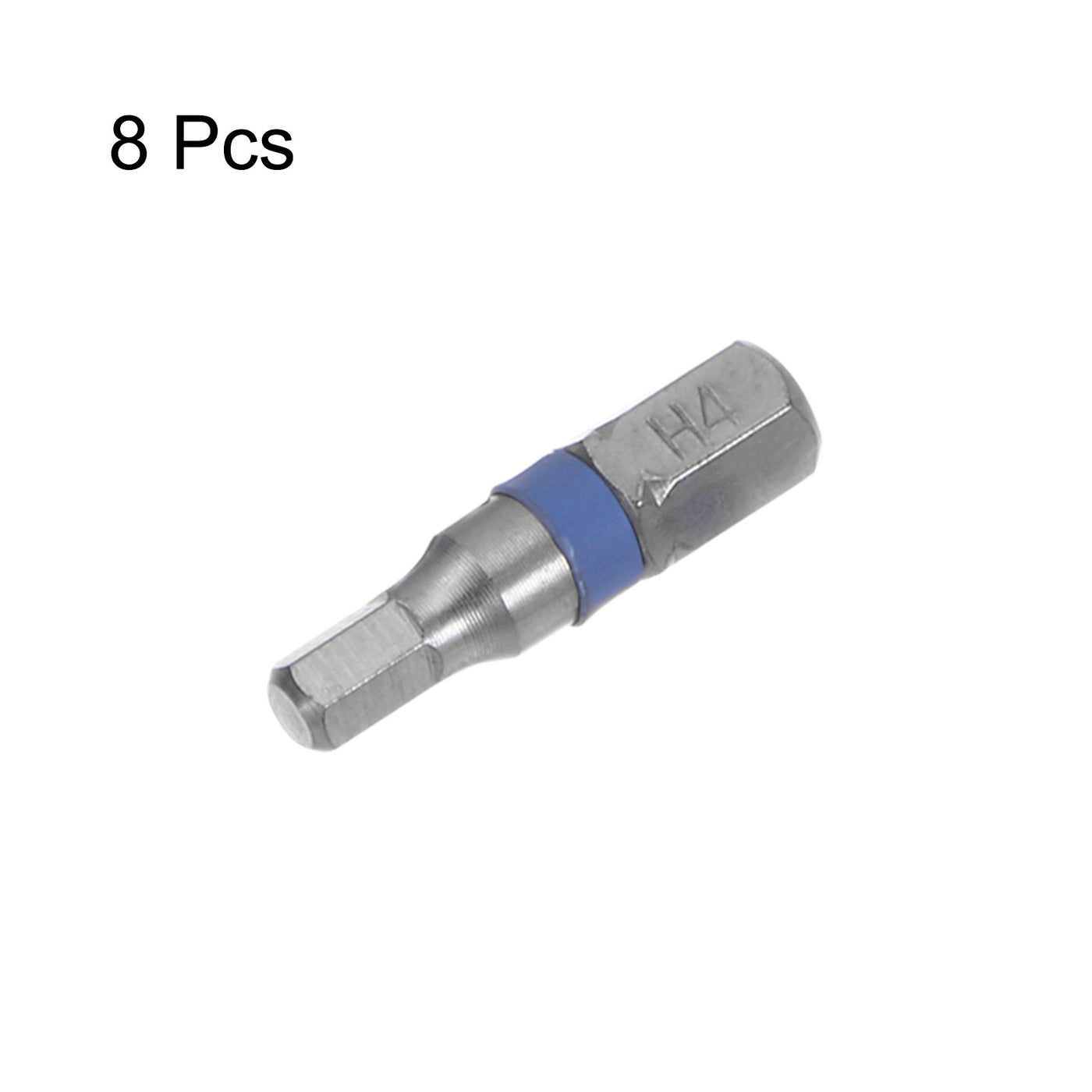 Harfington 8pcs H4 Hex Screwdriver Bit 4mm 1/4" Hex Shank Magnetic Power Drill Bits