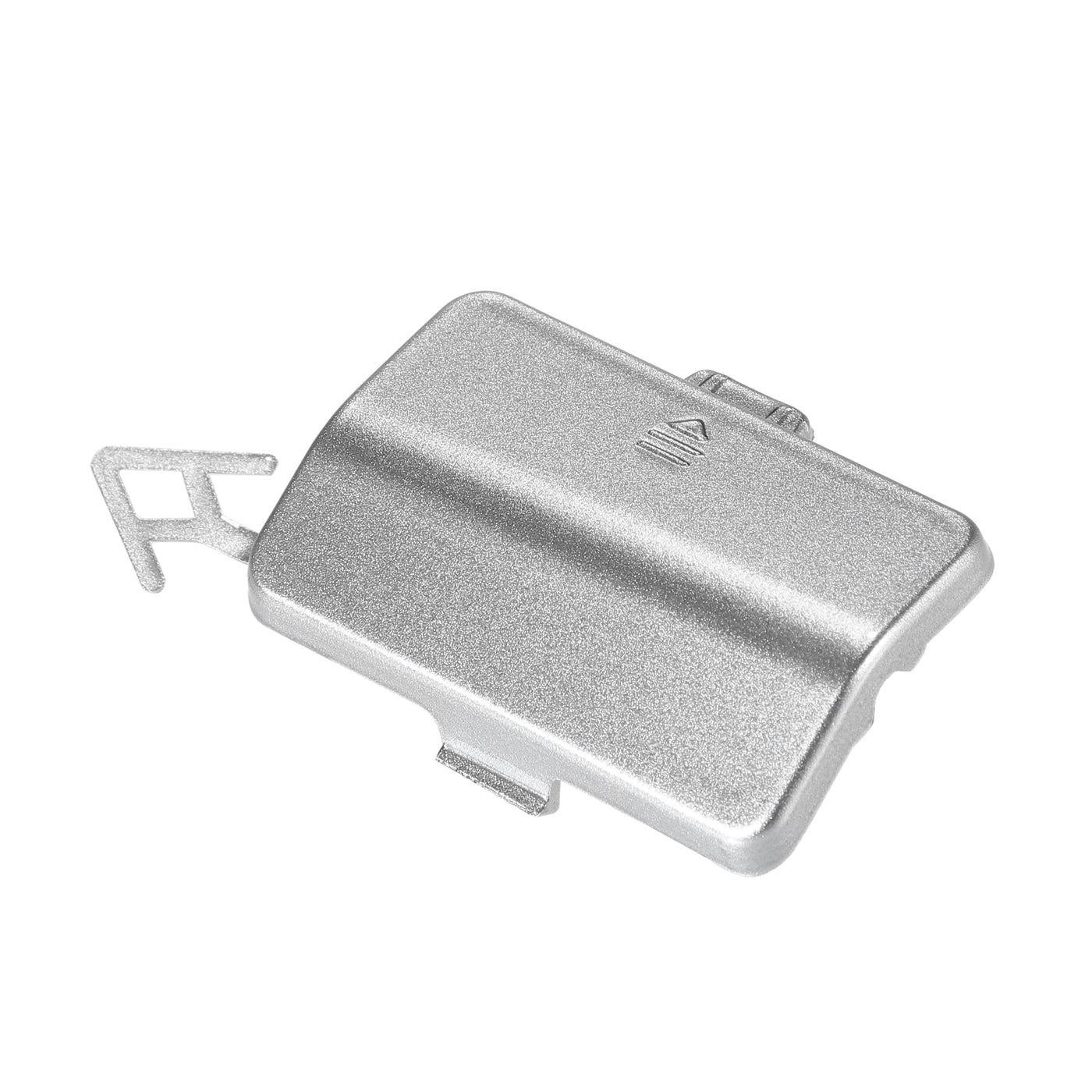 VekAuto Car Tow Hook Eye Hole Cover Cap Compatible for Mercedes-Benz R320 2007-2009, Durable Plastic Silver Tone Rear Bumper