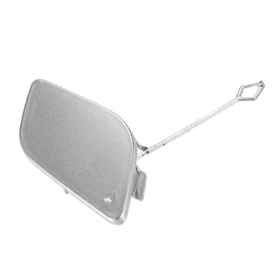 Harfington Car Tow Hook Eye Hole Cover Cap Compatible for Mercedes-Benz R350 2011-2012, Durable Plastic Silver Tone Front Bumper