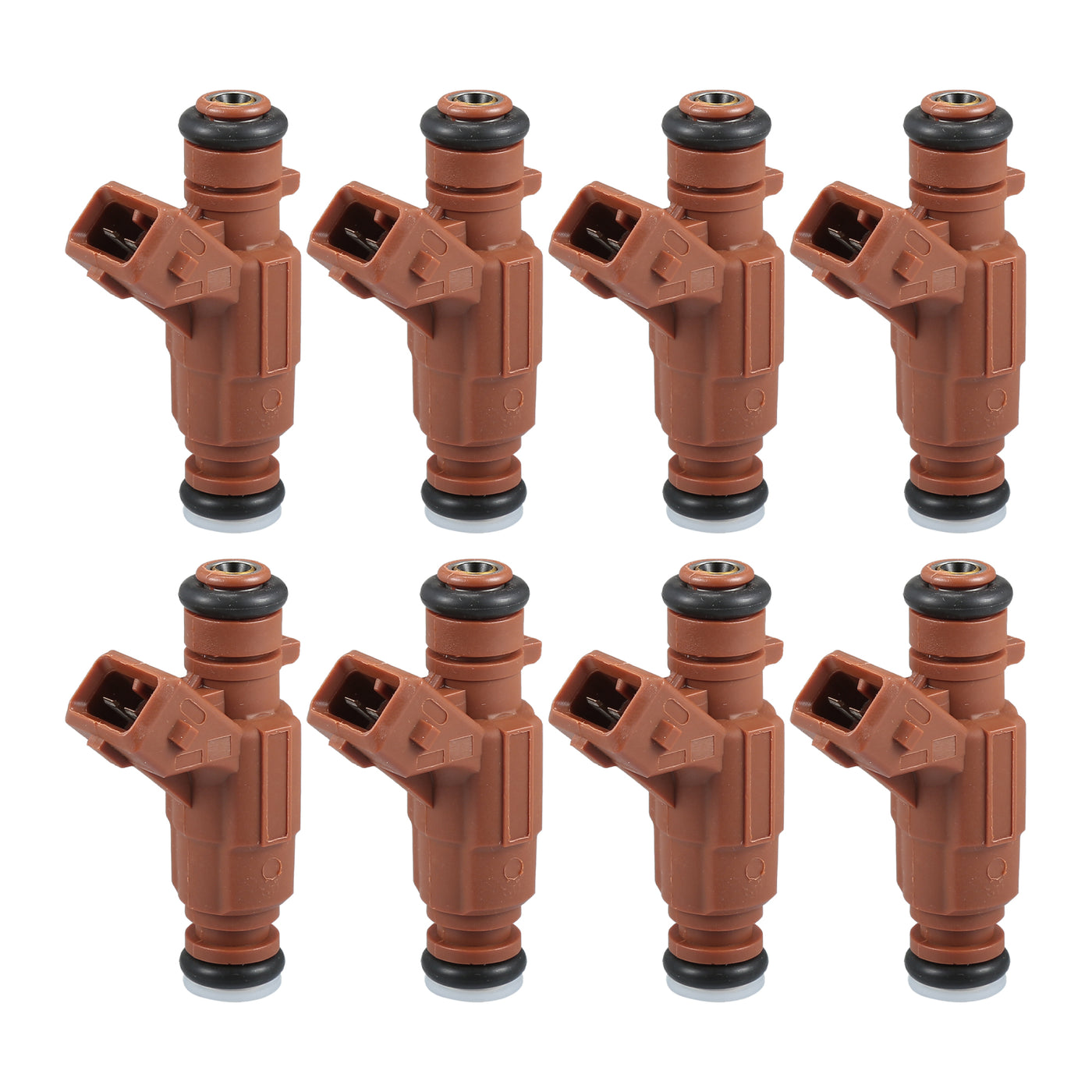 uxcell Uxcell 8pcs Car Fuel Injector Nozzle Replacement for Mercedes-Benz CL500 5.0L 2001-2006