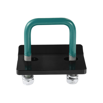 Harfington Universal Trailer Hitch Tightener Anti-Rust Double Coating Protective Hitch Stabilizer Anti-Rattle Clamp Green Black