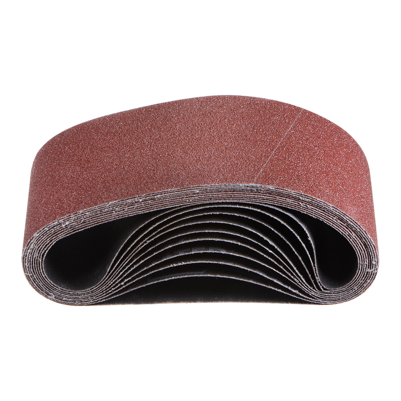 Harfington 10pcs Sanding Belts 3x18" Belt Sander Paper 80 Grit Aluminum Oxide Sandpaper