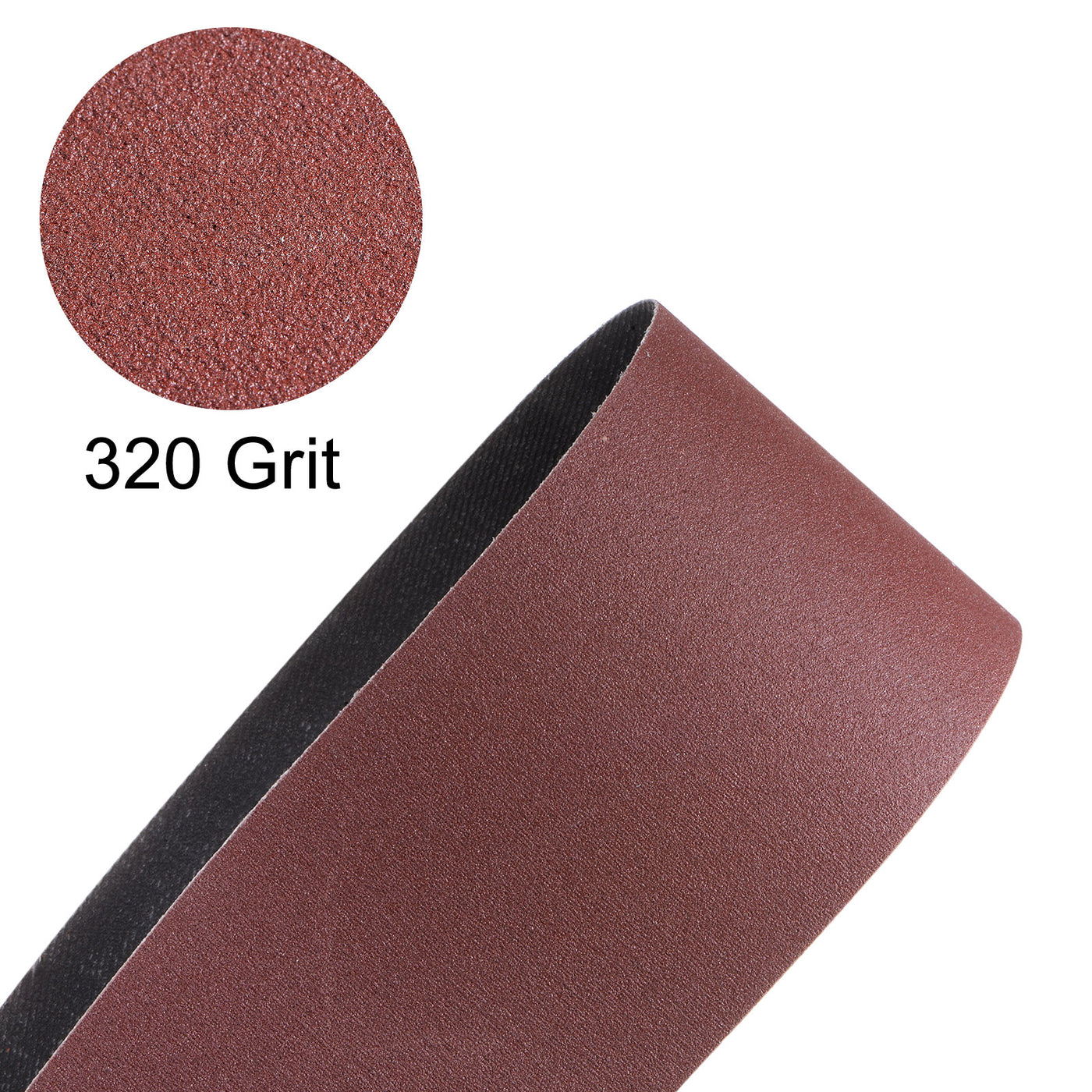 Harfington 5pcs Sanding Belts 3x18" Belt Sander Paper 320 Grit Aluminum Oxide Sandpaper