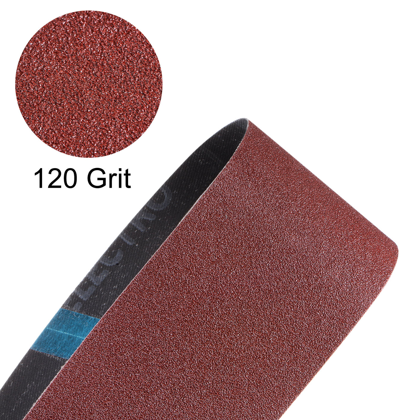 Harfington 10pcs Sanding Belts 4x24" Belt Sander Paper 120 Grit Aluminum Oxide Sandpaper