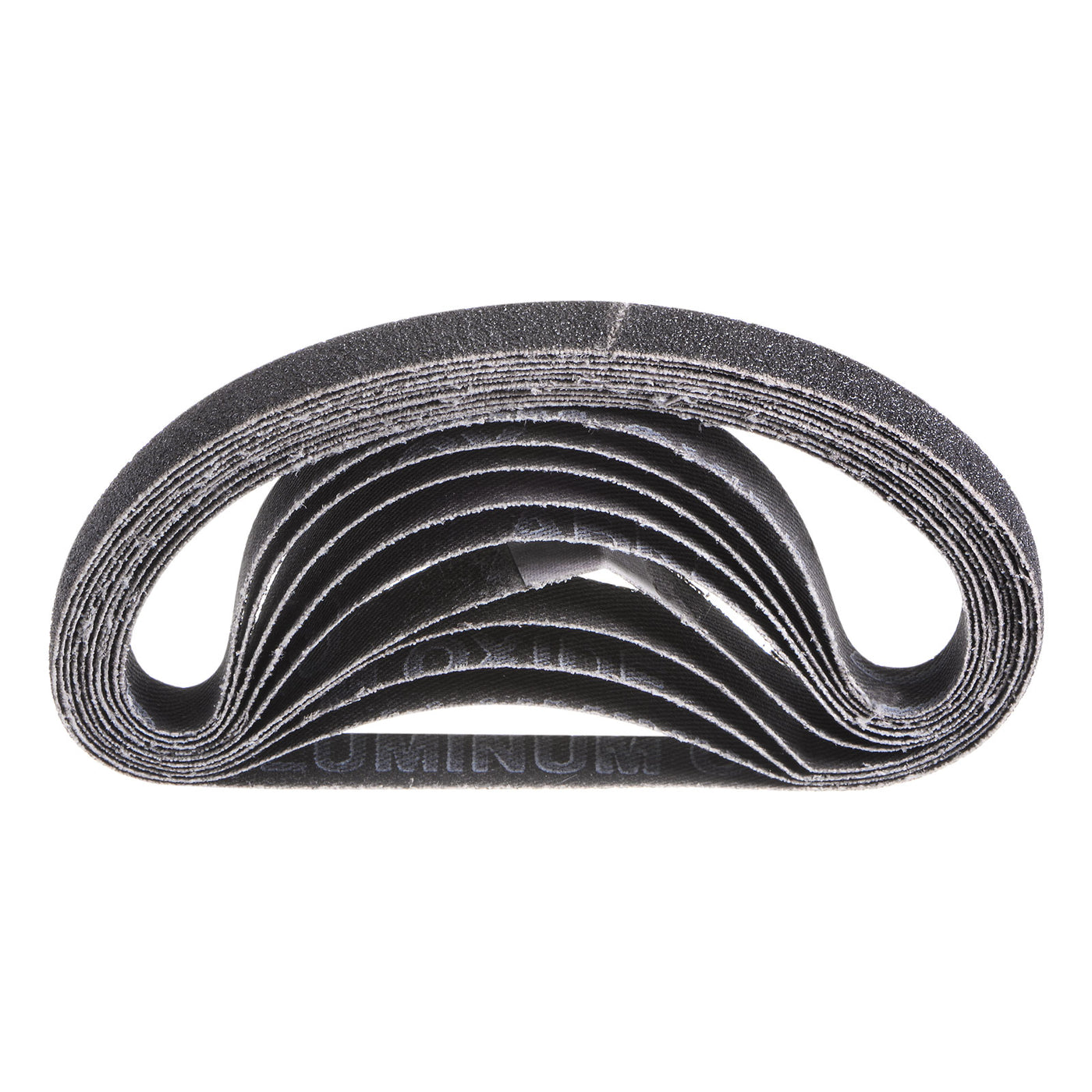 Harfington 10pcs Sanding Belts 3/8x13" Belt Sander Paper 60 Grit Silicon Carbide Sandpaper