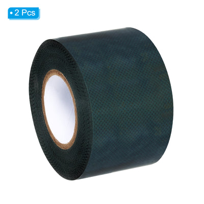 Harfington Turf Tape 2"x16 FT, 2 Pack Double-side Self Adhesive Artificial Grass Seaming Tape for Garden Lawn Jointing Indoor Outdoor Carpet Mat, Green