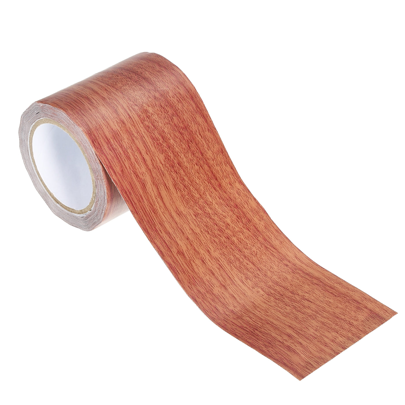 Harfington Wood Grain Repair Tape 2.2"X15', Self Adhesive Realistic Patch, Red Oak