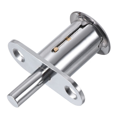 Harfington Drawer Locks with Keys, Zinc Alloy Chrome Finish Drawer Door Lock Keyed Different for Door Furniture Locker Lock