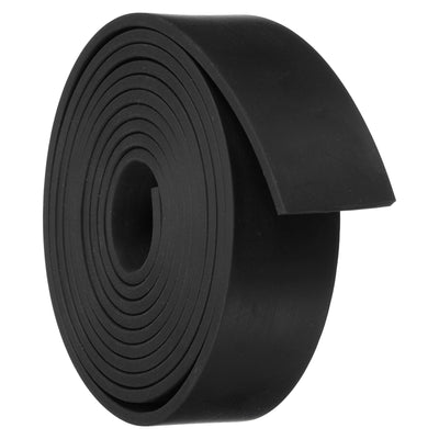 Harfington Uxcell Neoprene Gummi Blatt Rollen 25mm(B)x3mm(T)x1.5m(L) Feste Gummidichtung Streifen für Heimwerker Abdichtung Basteln Pads Dichtung Schutz