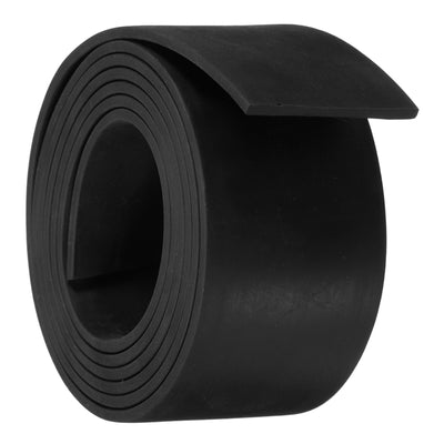 Harfington Uxcell Neoprene Rubber Sheet Rolls Solid Rubber Seal Strip 1/8"T x 2"W x 5'L