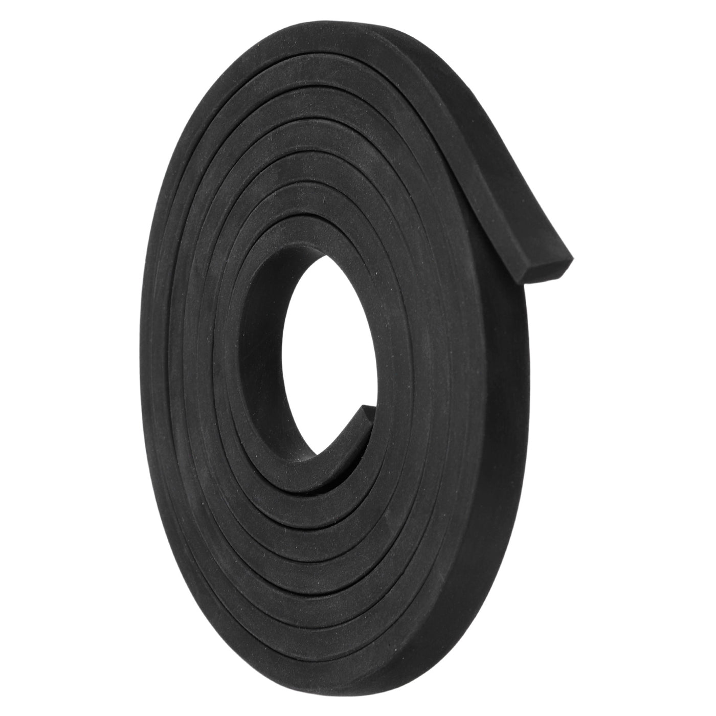 uxcell Uxcell Neoprene Rubber Sheet Rolls Solid Rubber Seal Strip 3/16"T x 0.3"W x 5'L