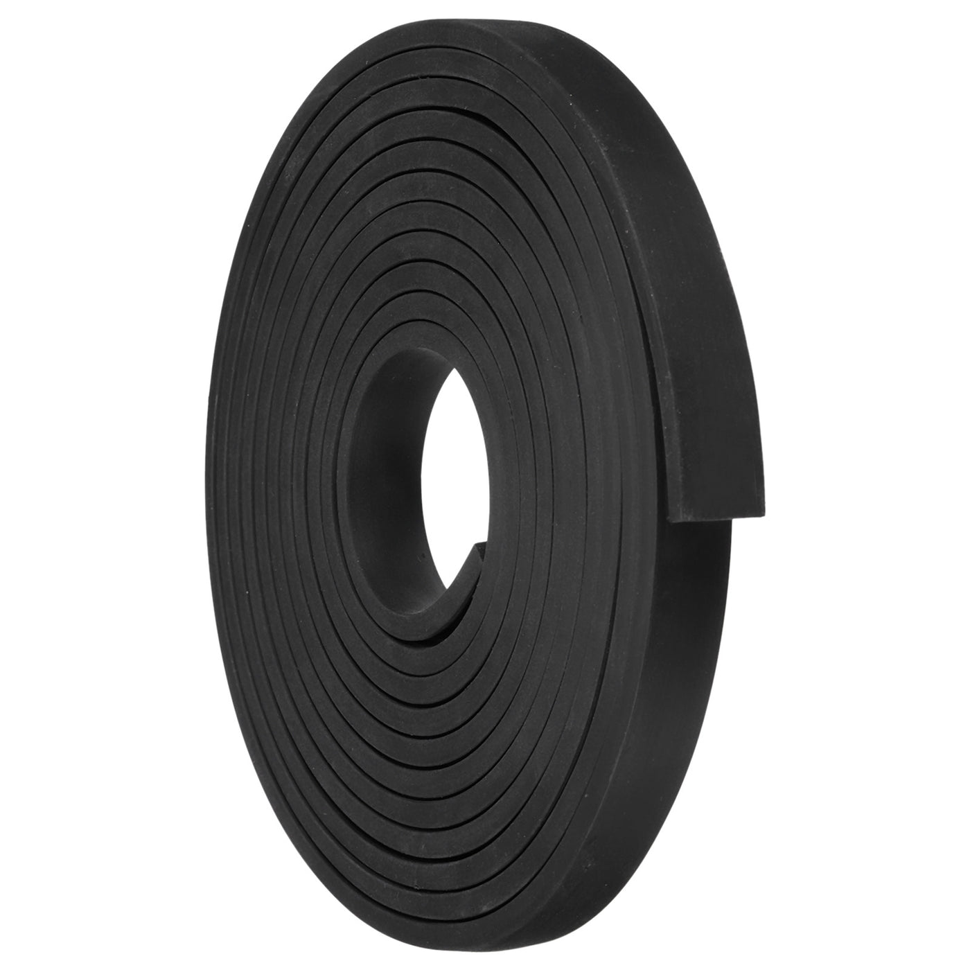 uxcell Uxcell Neoprene Rubber Sheet Rolls Solid Rubber Seal Strip 3/16"T x 0.6"W x 11.5'L